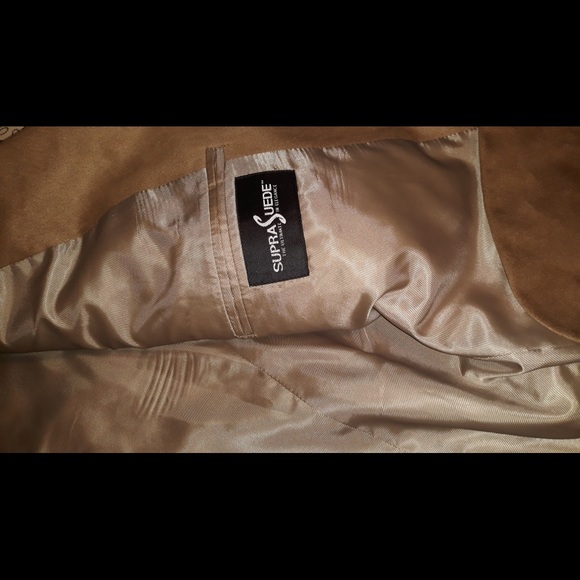 Jeffery banks men’s suede sports jacket large - Picture 7 of 7